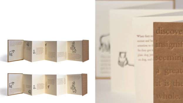 Letterpress Book Interior spreads
